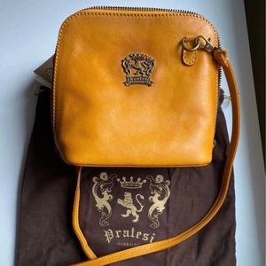 Pratesi Firenze Leather Crossbody Bag
